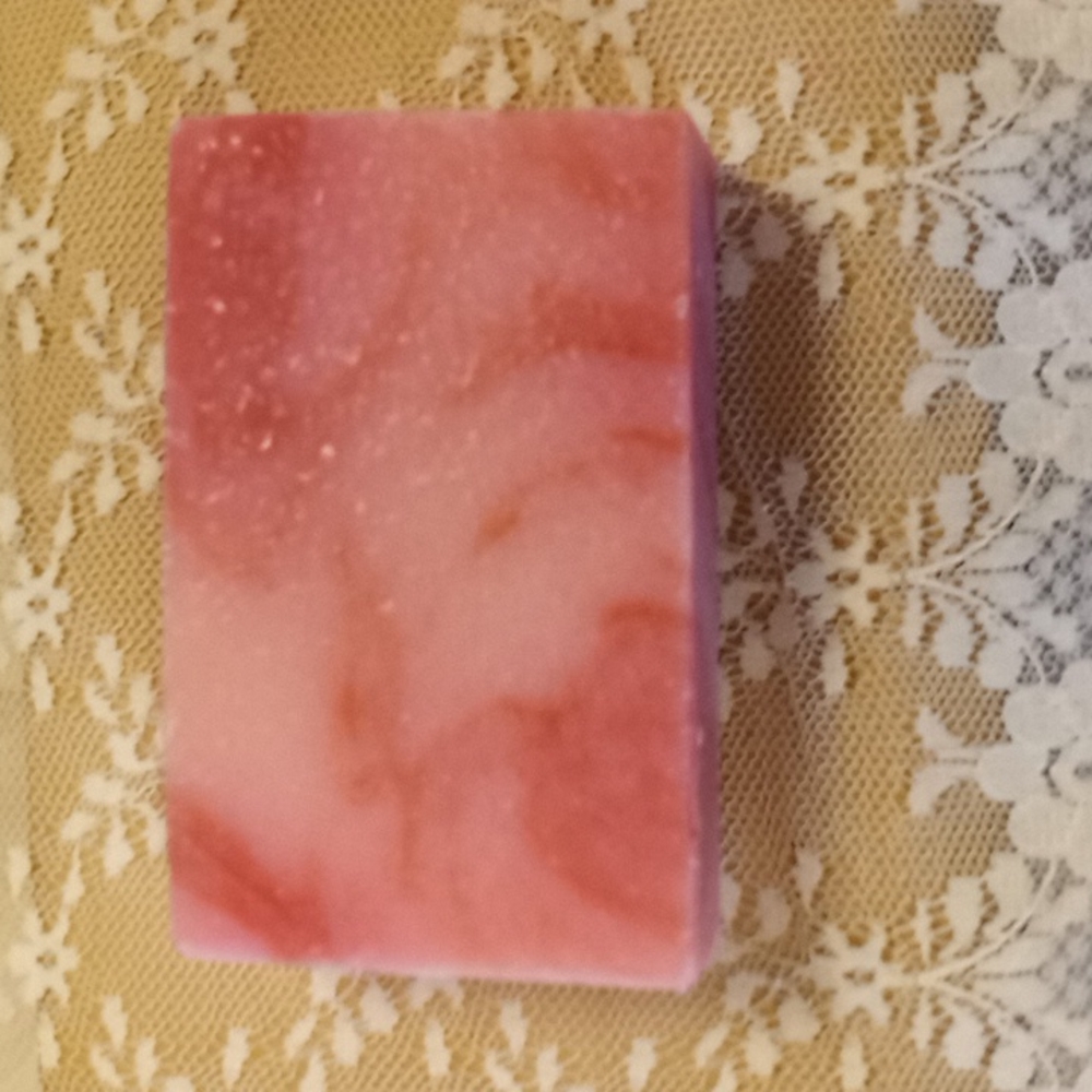 Candy Cane Cold Process Soap Bar - Picture 7 of 8